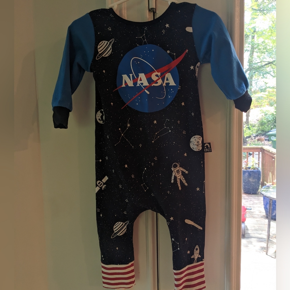 Rags NASA romper